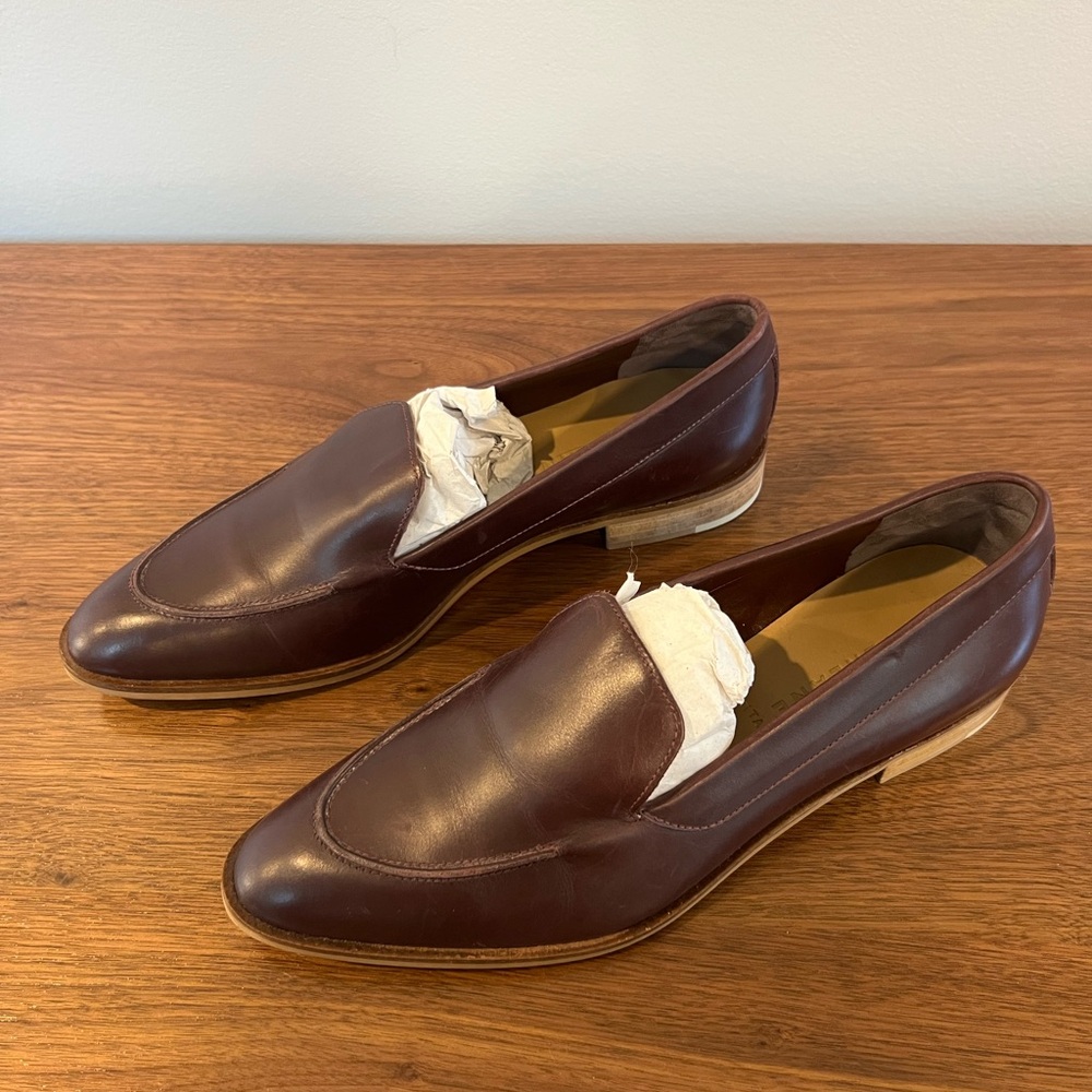 Everlane Modern Loafer Women’s 9.5 burgundy